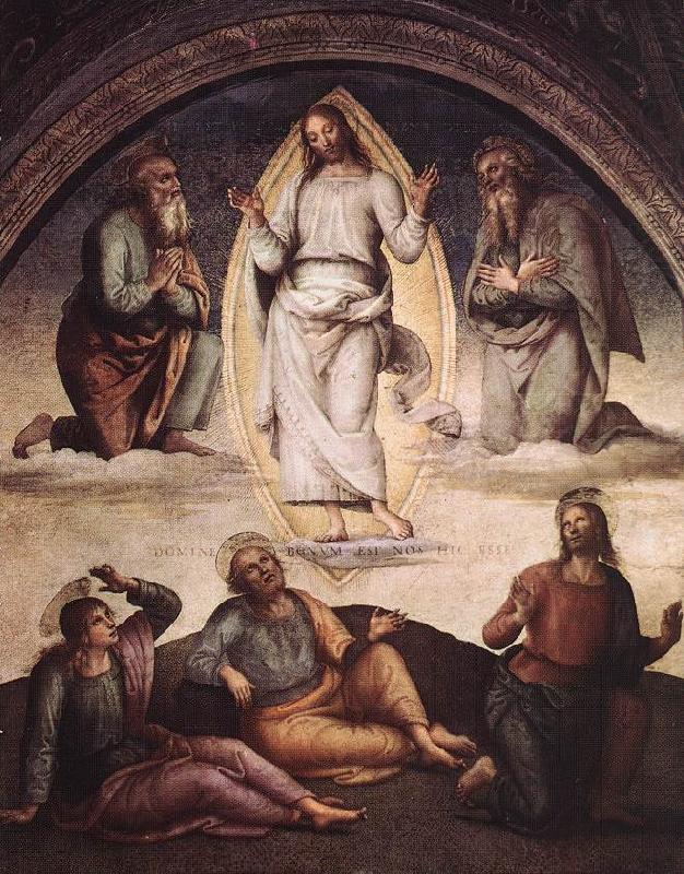 The Transfiguration, PERUGINO, Pietro